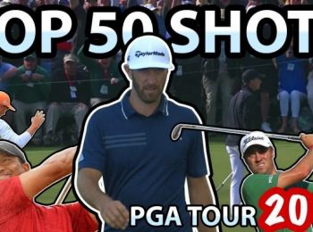 TOP 50 SHOTS ON THE PGA TOUR! (2018)