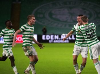 Celtic kebobolan dimenit  terakhir untuk memberikan poin melawan Hibernian