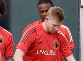 De Bruyne mencetak gol saat Belgia mengamankan kemenangan 2-1 atas Denmark di Kopenhagen